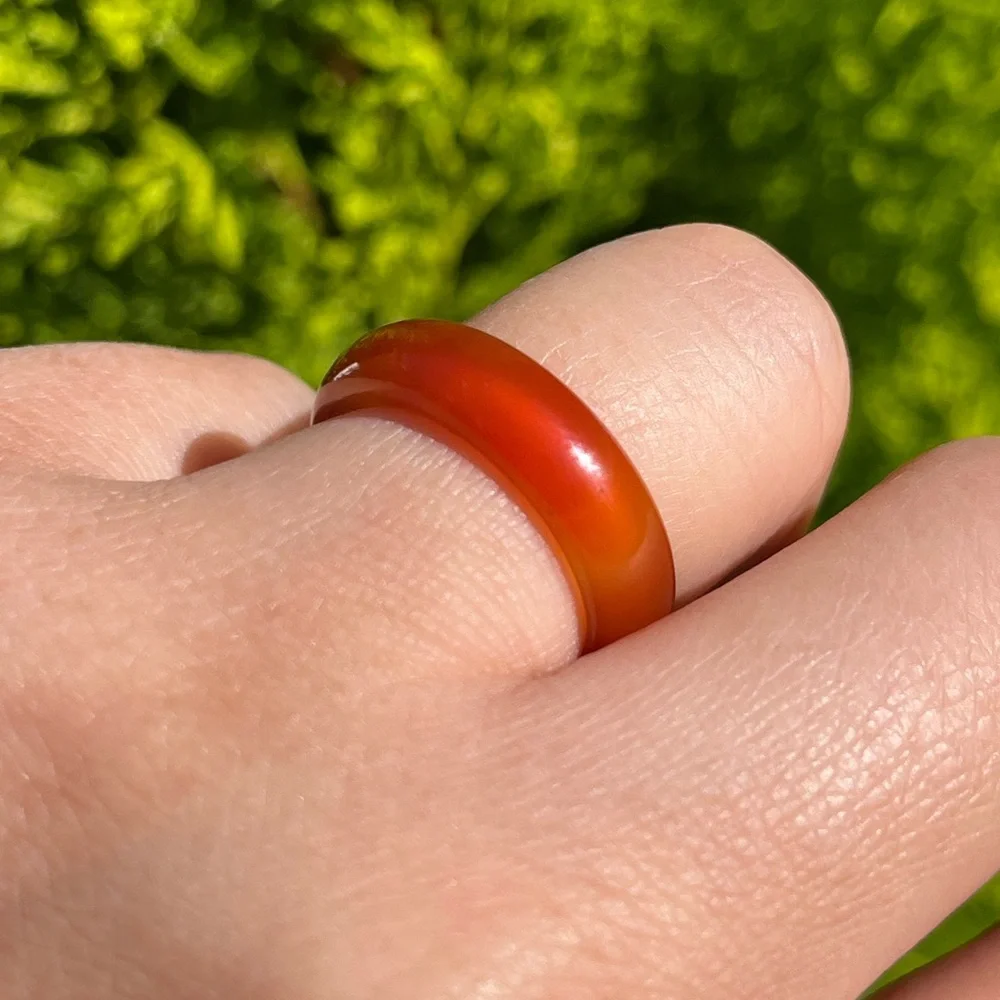 Size 6.5‎ carnelian ring